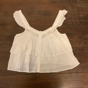 White American Eagle Outfitters Blouse, Size Woman’s Large